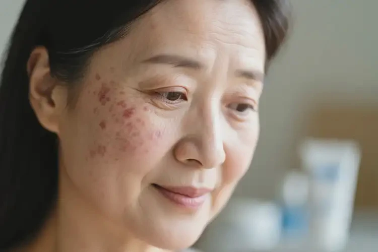 產(chǎn)婦臉上長濕疹可不可以根治(圖1)