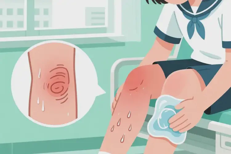 大學(xué)生小腿起濕疹可不可以根治(圖3)