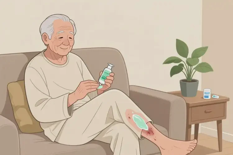 高齡老人大腿上長濕疹可不可以根治(圖4)