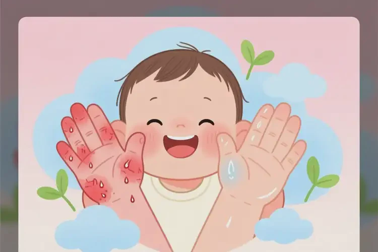 小兒大腿上有濕疹可以治好嗎(圖4)