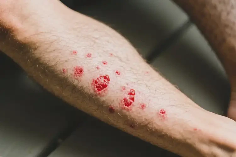 男性小腿上有濕疹可以治好嗎(圖1)