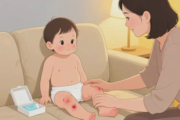 幼儿大腿上偶尔长湿疹可不可以根治(图2)