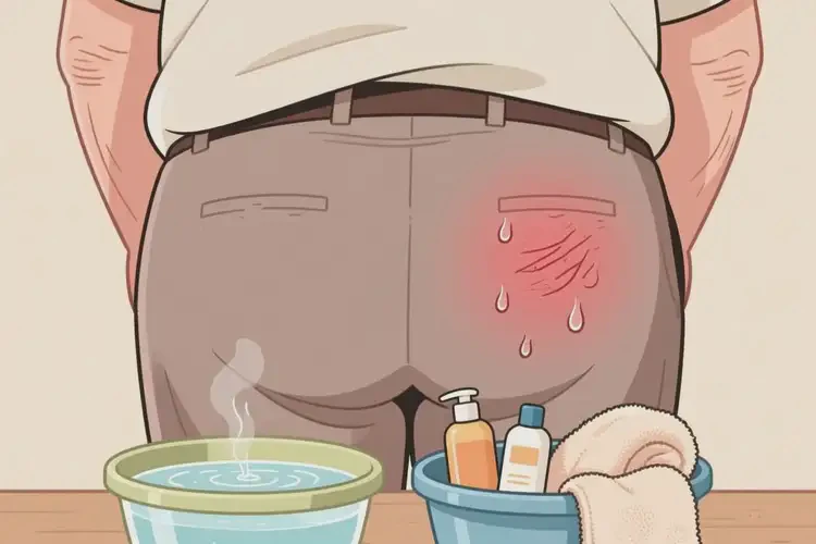 老人屁股上容易起濕疹可以治好嗎(圖3)