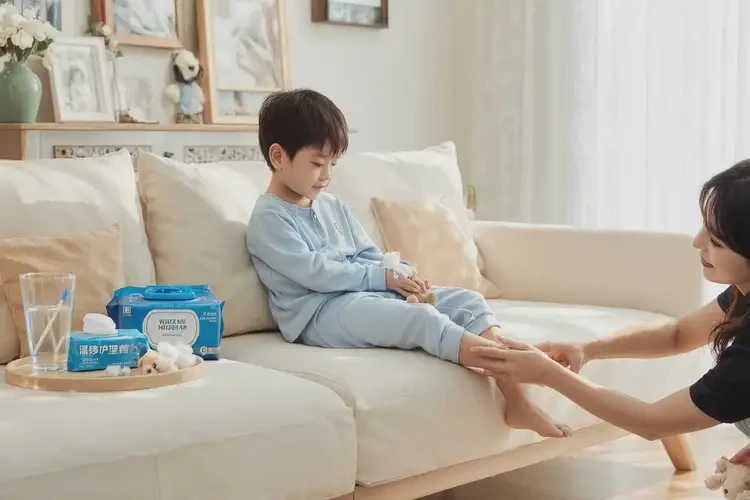 小兒小腿上容易長(zhǎng)濕疹可以治好嗎(圖2)