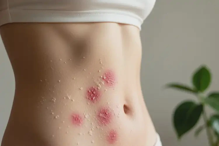 女性肚子上长湿疹可不可以根治(图2)