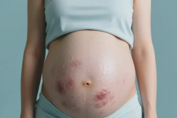 产妇肚子上容易起湿疹可不可以根治(图2)