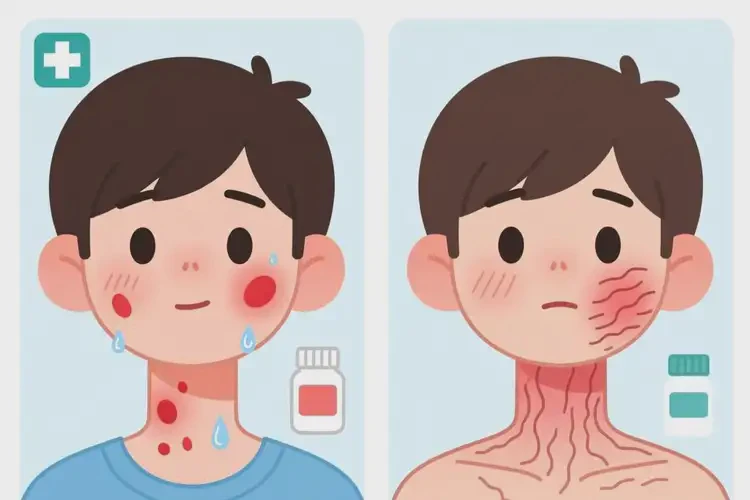 青少年脖子長(zhǎng)濕疹可不可以根治(圖3)