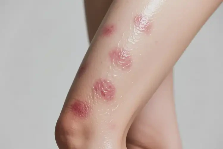 女性大腿上起濕疹可以治好嗎(圖3)