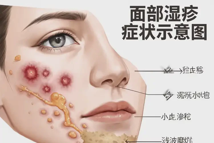 女人面部長(zhǎng)濕疹可以徹底自愈嗎(圖4)