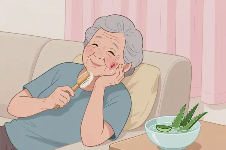 老年人面部有湿疹可不可以根治(图2)