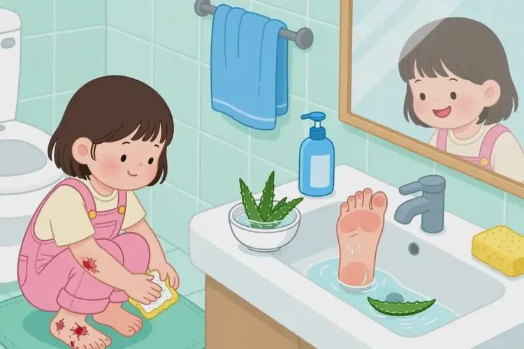 少兒腳上起濕疹可不可以根治(圖2)