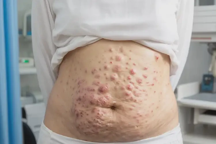 女人肚子出現(xiàn)濕疹能徹底自愈嗎(圖3)