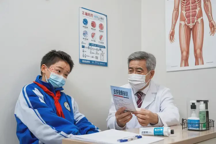 中學(xué)生臉上偶爾起濕疹可不可以根治(圖2)