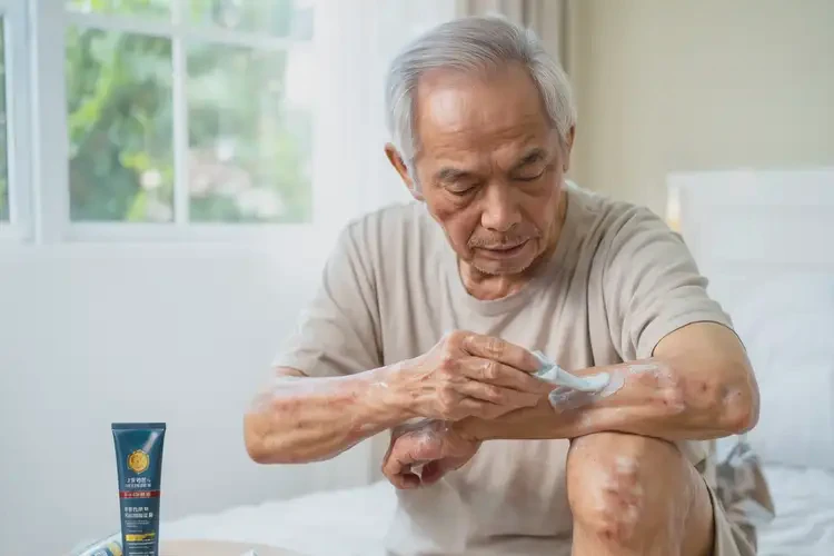 老人四肢出現濕疹可以治好嗎(圖4)