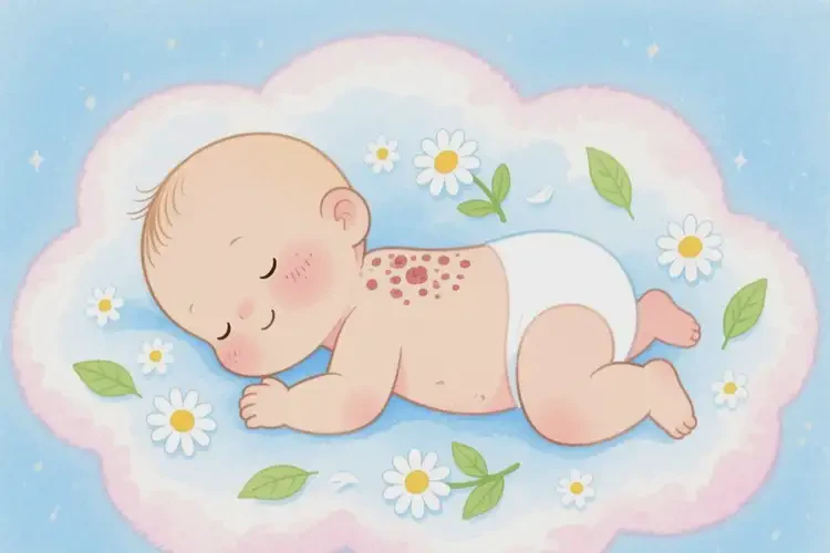 嬰幼兒脖子出現(xiàn)濕疹可以治好嗎(圖3)