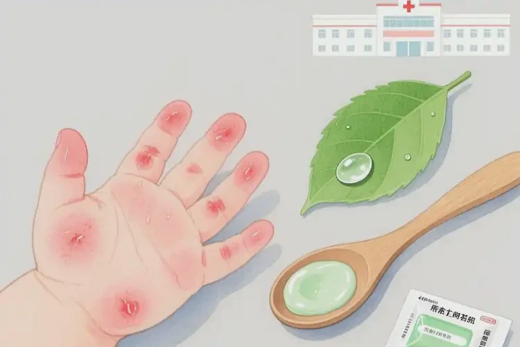 幼兒手上出現(xiàn)濕疹可不可以根治(圖2)