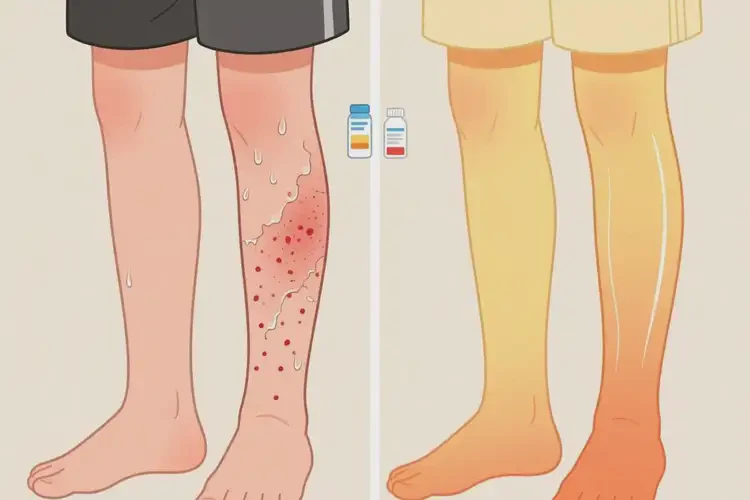 男生小腿上偶爾起濕疹可不可以根治(圖2)