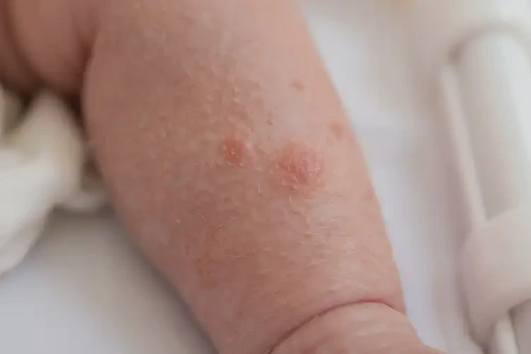 新生兒小腿上起濕疹可不可以根治(圖4)