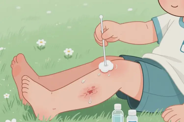 孩子小腿上容易長(zhǎng)濕疹可以治好嗎(圖3)