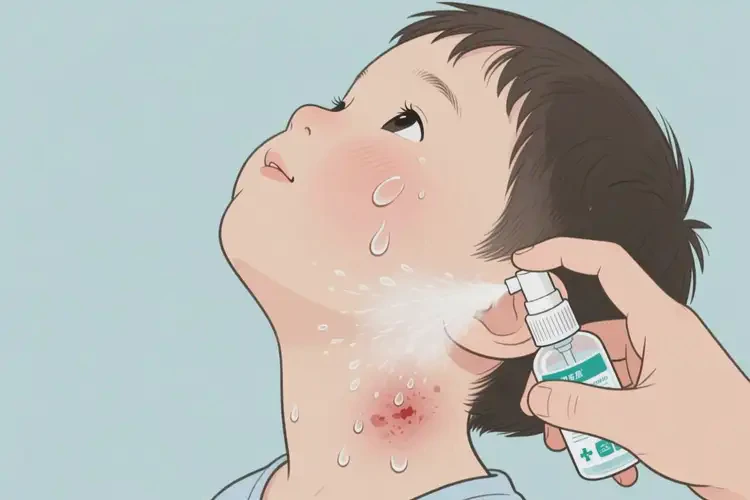 孩子脖子经常长湿疹可以治好吗(图1)