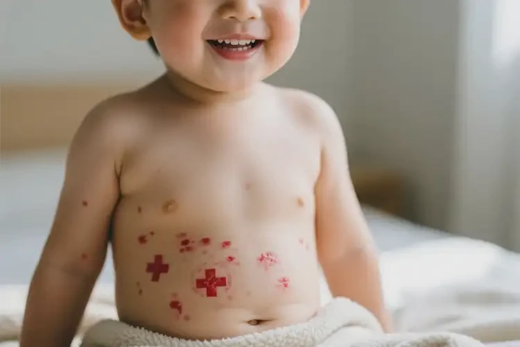 小孩肚子上長濕疹可不可以根治(圖3)