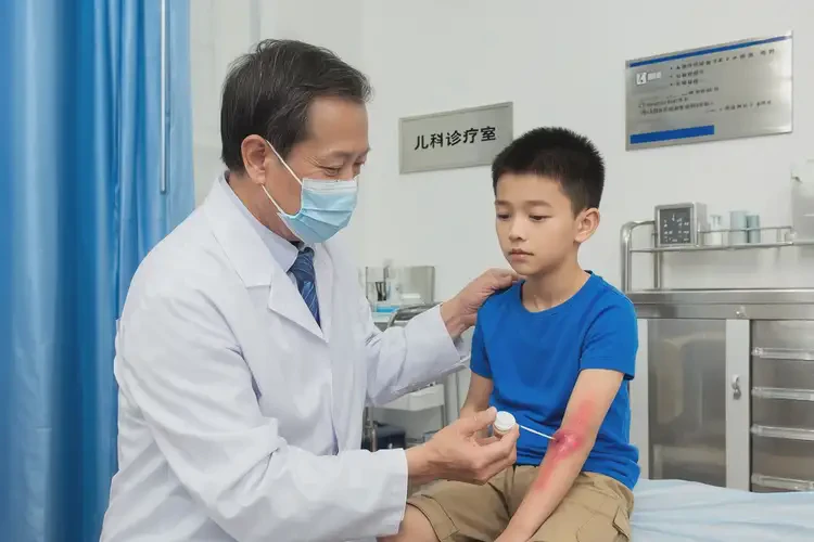 小孩面部出現(xiàn)濕疹能徹底自愈嗎(圖2)