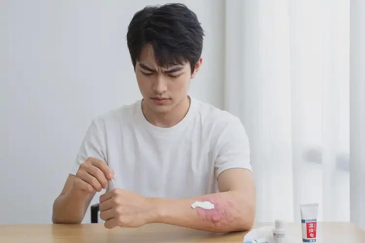 青年人手臂上經(jīng)常起濕疹能不能徹底自愈(圖2)