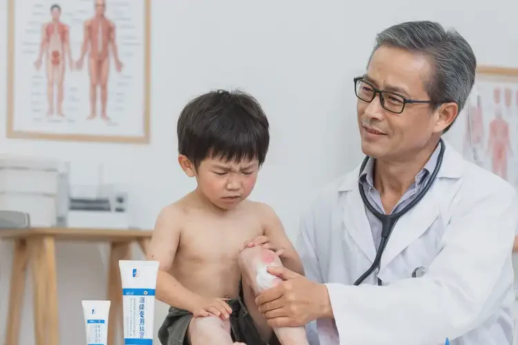 小兒小腿有濕疹可以治好嗎(圖4)