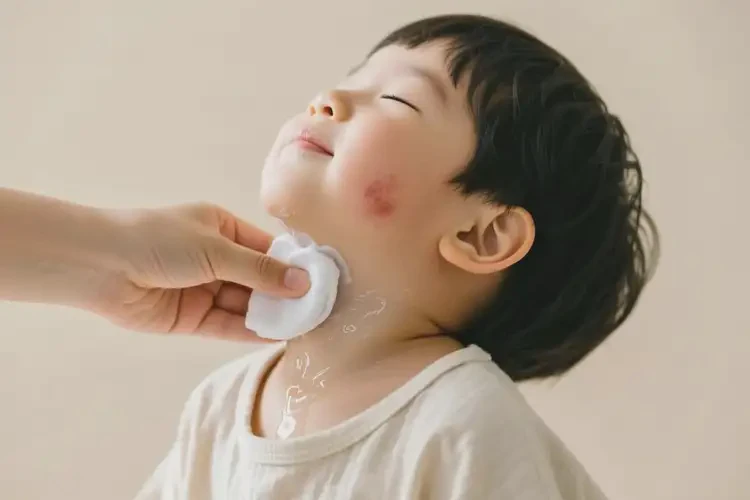 孩子脖子出現(xiàn)濕疹可不可以根治(圖4)