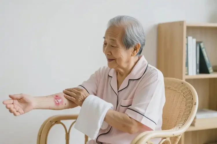 高齡老人手臂容易起濕疹可不可以根治(圖2)