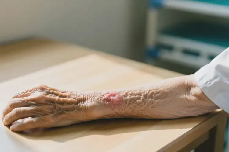 老年人手臂起濕疹可以治好嗎(圖2)