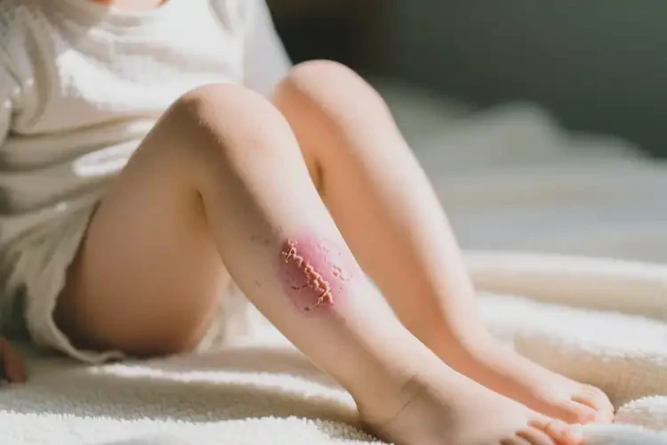 孩子大腿上出現(xiàn)濕疹可以治好嗎(圖3)