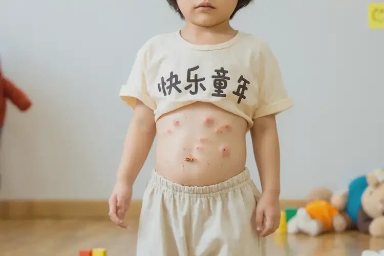 兒童肚子上起濕疹可以治好嗎(圖2)