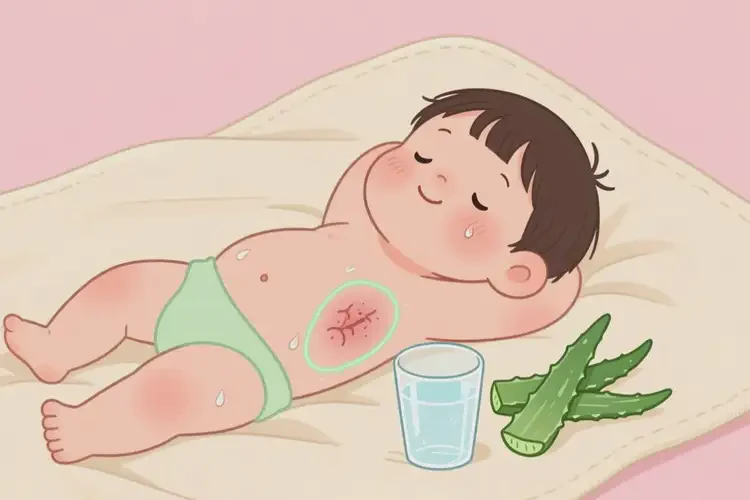 小孩肚子起濕疹可以治好嗎(圖3)