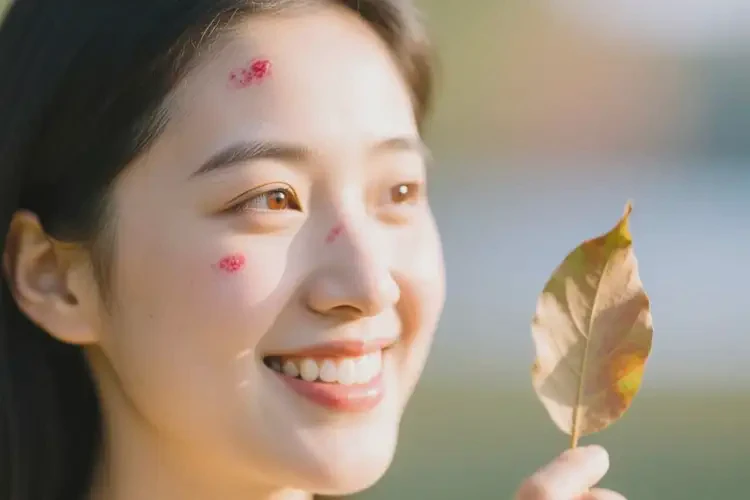 青年人面部长湿疹可不可以根治(图1)