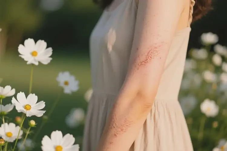 女性身上出現(xiàn)濕疹可以治好嗎(圖1)