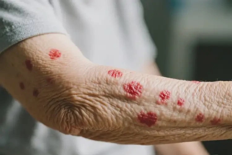 老年人手臂起濕疹可以治好嗎(圖4)