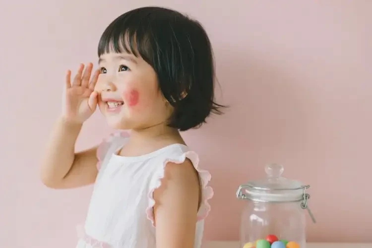 孩子臉上出現(xiàn)濕疹可以治好嗎(圖1)