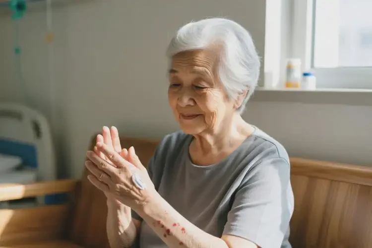 老年人四肢長濕疹可以治好嗎(圖3)