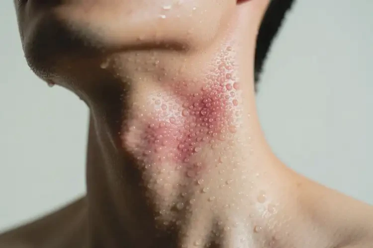 男人脖子容易起濕疹可不可以根治(圖2)