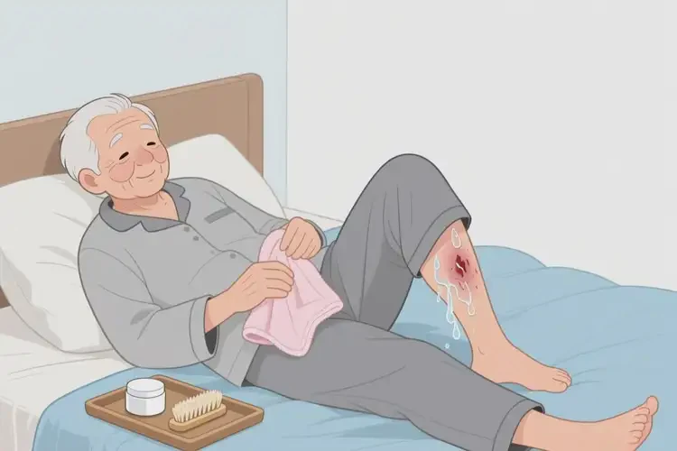 高齡老人大腿上長濕疹可不可以根治(圖2)