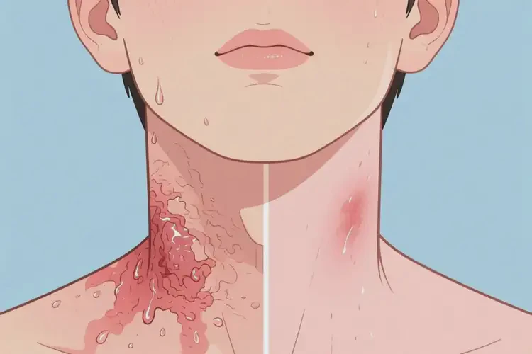 男生脖子有濕疹可不可以根治(圖3)