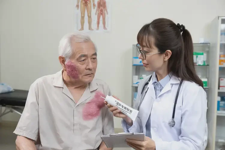 高龄老人脖子长湿疹可不可以根治(图4)