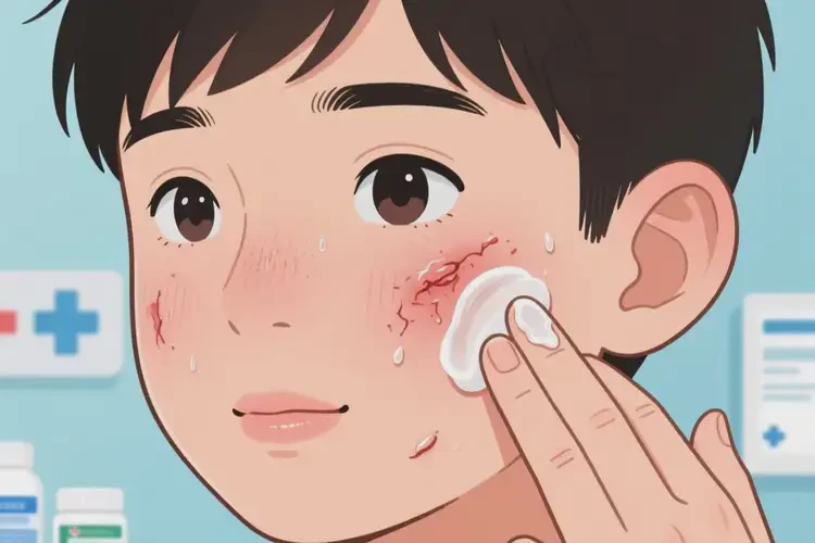 青少年面部長濕疹可不可以根治(圖2)