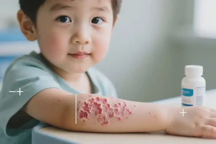 兒童手臂經(jīng)常長濕疹可以治好嗎(圖4)