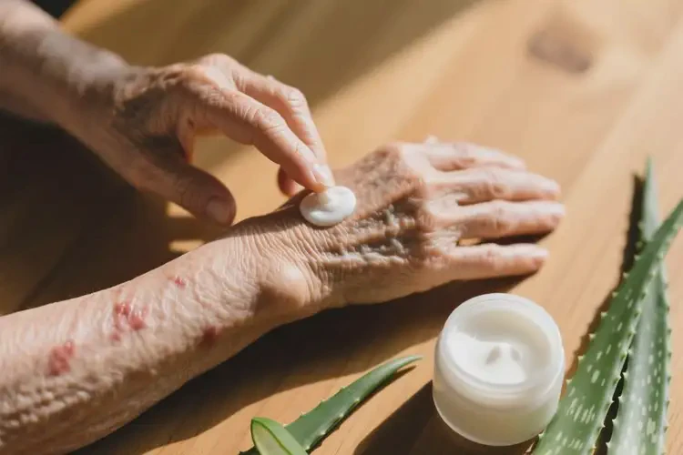 老年人手臂上经常起湿疹可以治好吗(图2)