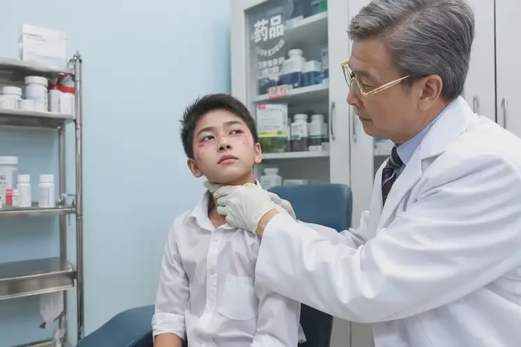 中學(xué)生脖子上長濕疹可不可以根治(圖3)