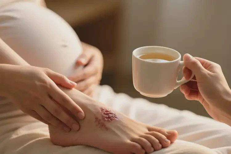 孕婦腳上長濕疹可以治好嗎(圖3)