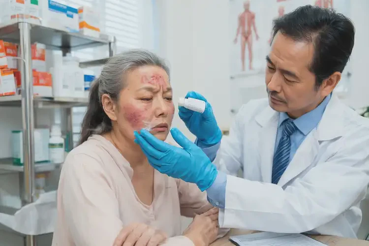 老年人臉上容易起濕疹可不可以根治(圖3)