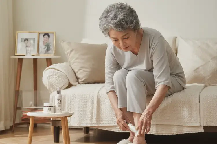 老年人小腿出濕疹可以治好嗎(圖2)